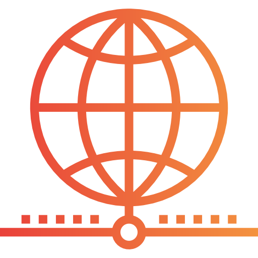 Интернет itim2101 Gradient иконка