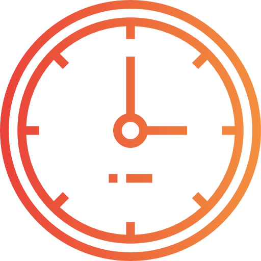 Clock itim2101 Gradient icon
