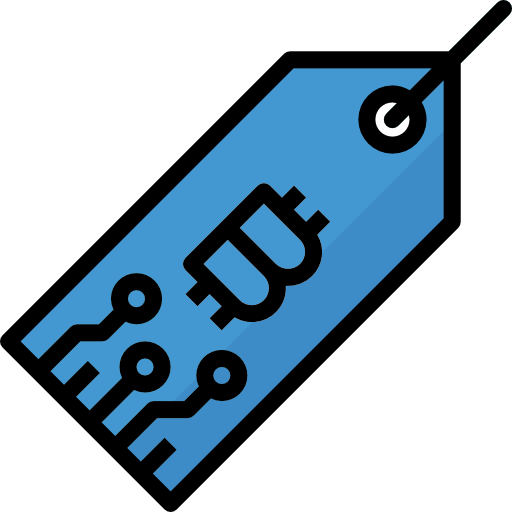 bitcoin Aphiradee (monkik) Lineal Color icono