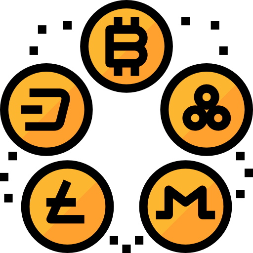 Cryptocurrency Aphiradee (monkik) Lineal Color icon