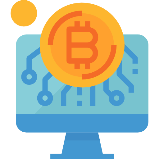 bitcoin Aphiradee (monkik) Flat icon