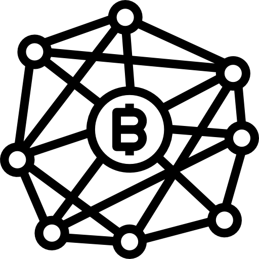 blockchain Aphiradee (monkik) Lineal icono