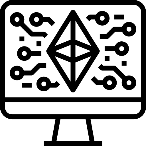 criptomoneda Aphiradee (monkik) Lineal icono