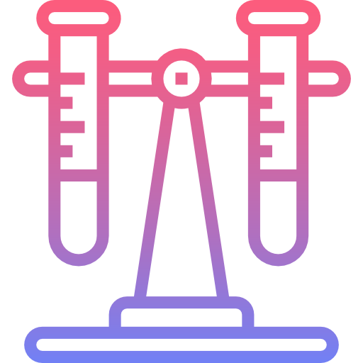 tubo de ensayo Nhor Phai Lineal Gradient icono