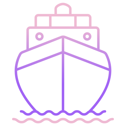 barca da carico Generic gradient outline icona