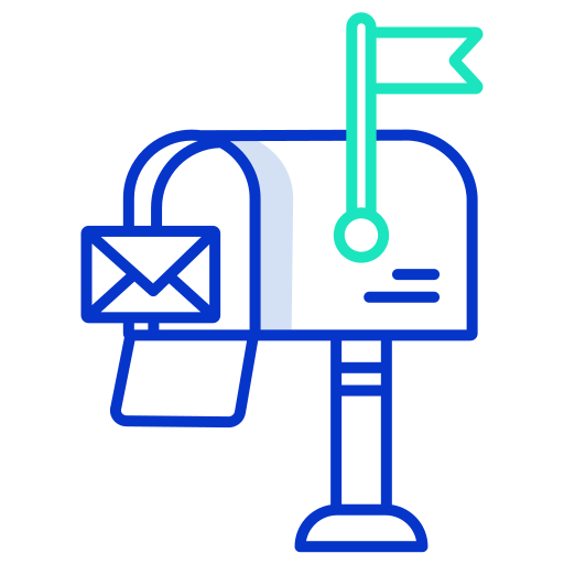 メールボックス Generic color outline icon