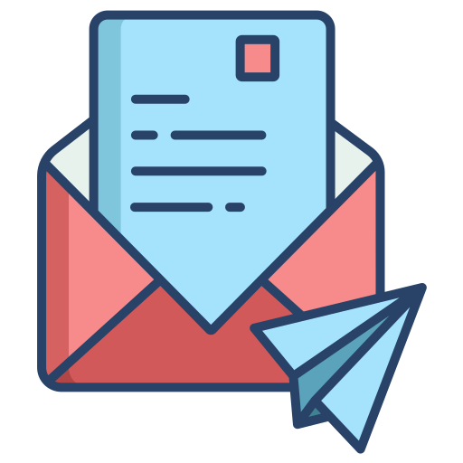 envelop Generic color outline icoon