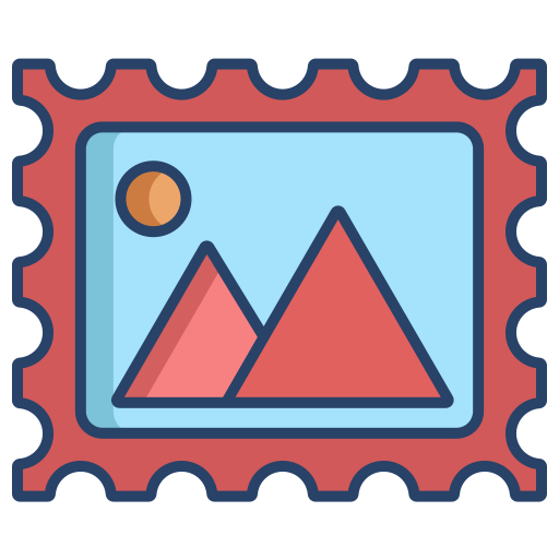 pieczęć Generic color outline ikona