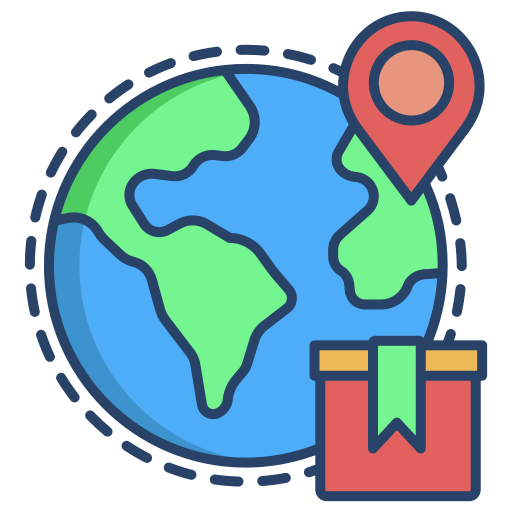 Worldwide Generic color outline icon