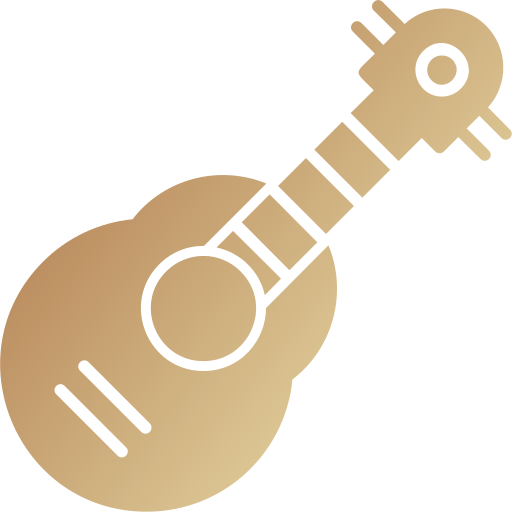 ukulele Generic Flat Gradient ikona