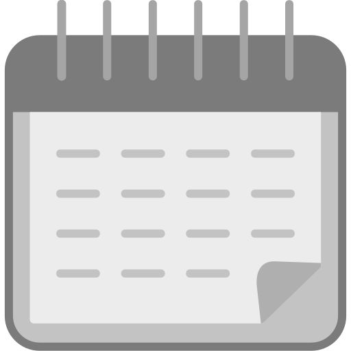 kalendarz Generic Grey ikona
