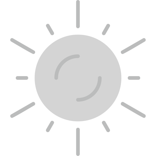 Sun Generic Grey icon