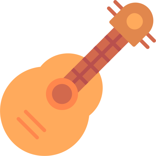 ukulele Generic Flat icona
