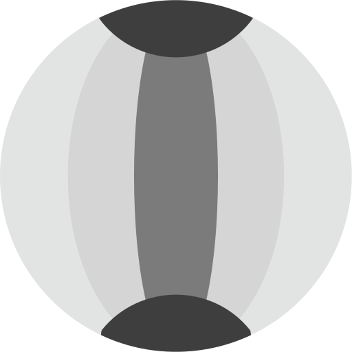 Пляжный мяч Generic Grey иконка