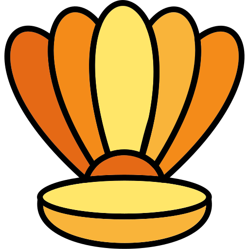 concha Generic Outline Color icono