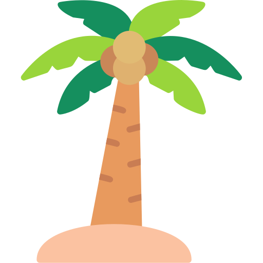 Пальма Generic Flat иконка