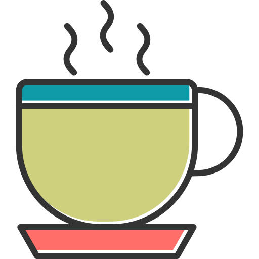 Coffee cup Generic Color Omission icon