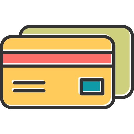 karta kredytowa Generic Color Omission ikona
