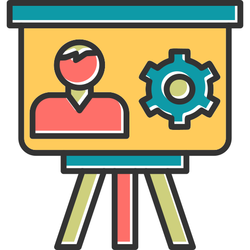 Project management Generic Color Omission icon