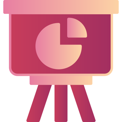 파이 차트 Generic Flat Gradient icon