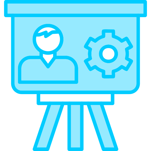 project management Generic Blue иконка