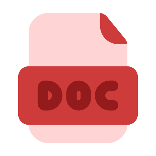 archivo doc Generic Flat icono