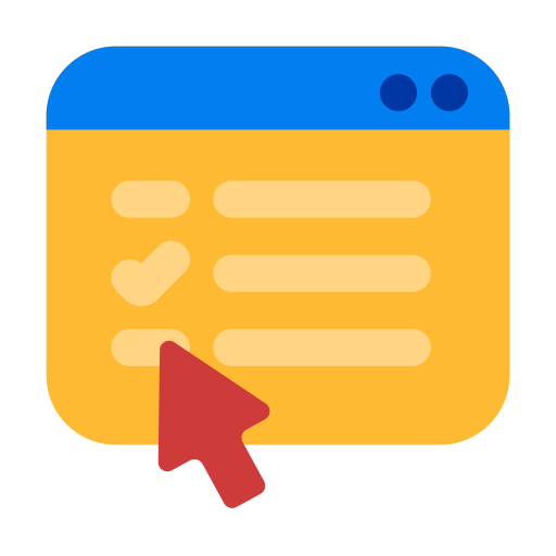 online-prüfung Generic Flat icon