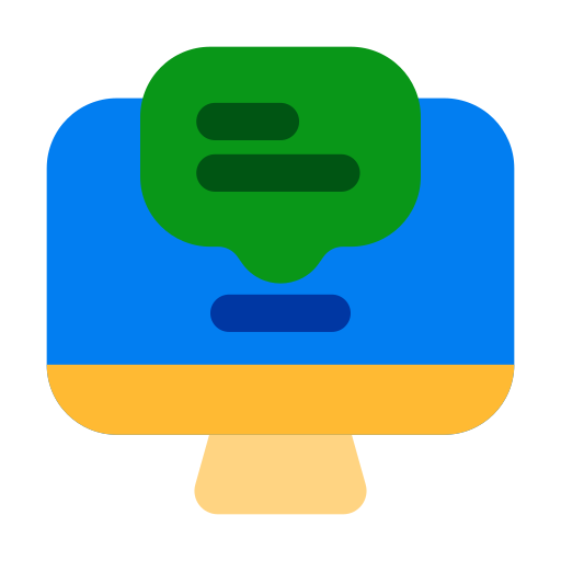 オンライン面接 Generic Flat icon