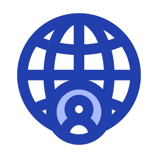 Website Generic Blue icon