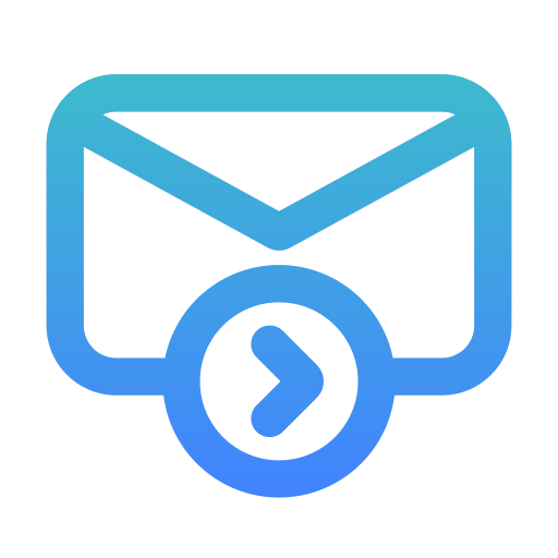 inviare una mail Generic Gradient icona