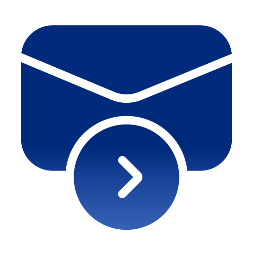 メールを送信する Generic Flat Gradient icon