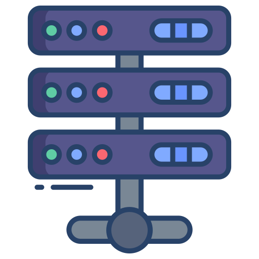 データベース Generic color outline icon