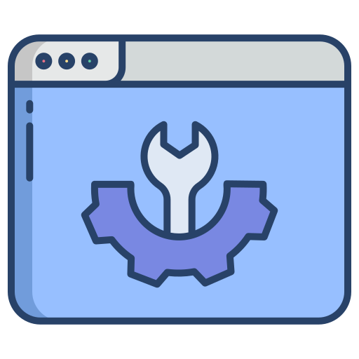 webseite Generic color outline icon