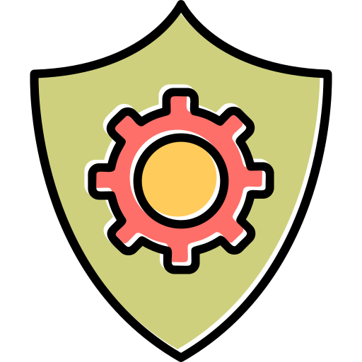 Data Protection Generic Color Omission icon