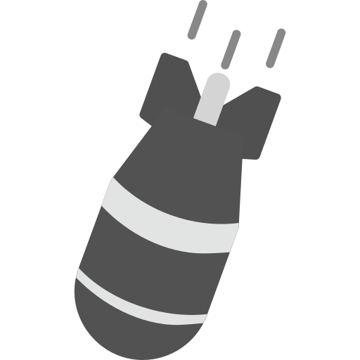 Air bomb Generic Grey icon