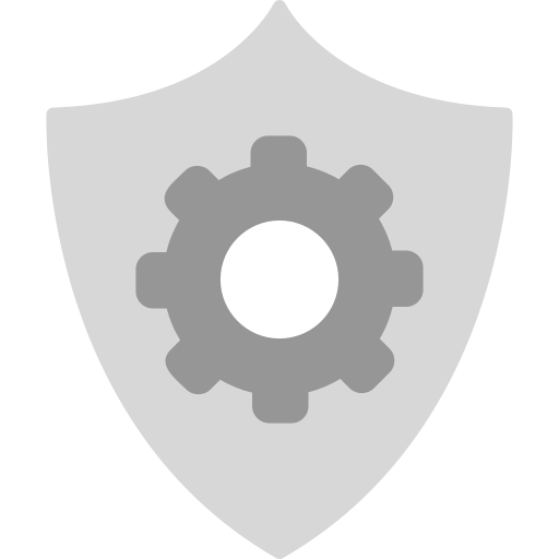 Защита данных Generic Grey иконка