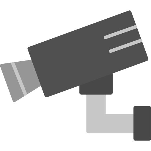 Cctv camera Generic Grey icon