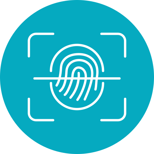 Finger scan Generic Flat icon