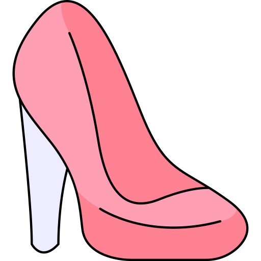 High Heels Generic Thin Outline Color icon