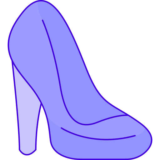 Высокие каблуки Generic Thin Outline Color иконка