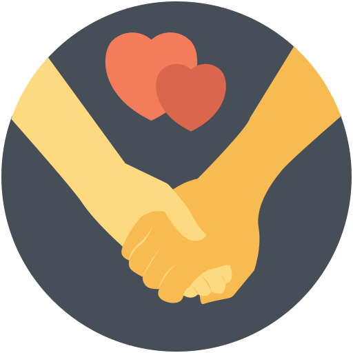 Holding Hands Generic Flat icon