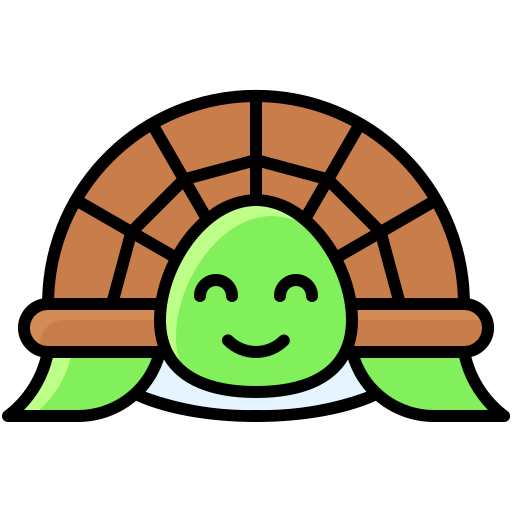 żółw Generic Outline Color ikona