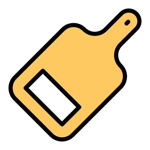 snijplank Generic Outline Color icoon