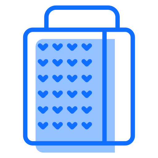 Grater  Generic Blue icon