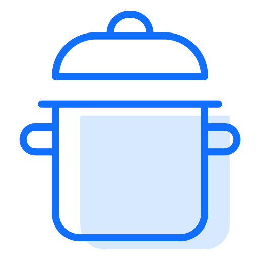 Saucepan Generic Blue icon