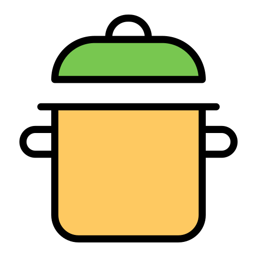 鍋 Generic Outline Color icon