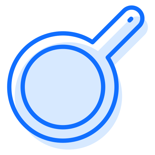 Frying pan Generic Blue icon