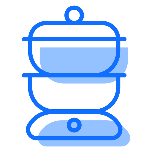 Double boiler Generic Blue icon