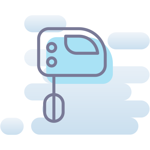 Hand Mixer Generic Rounded Shapes icon
