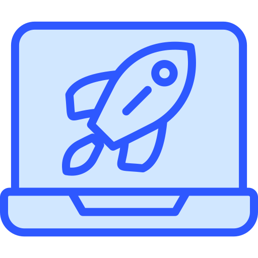 start up Generic Blue icono